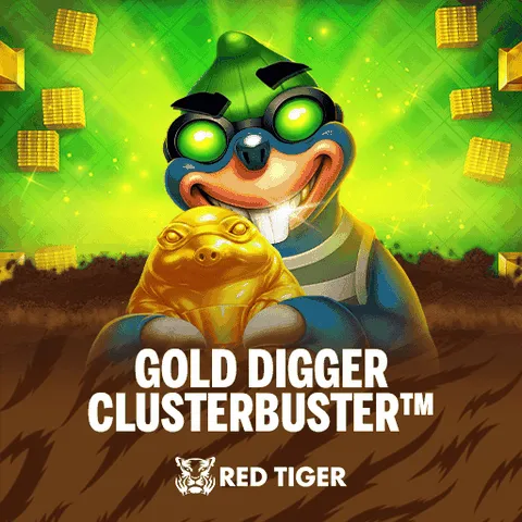 Redtiger : Gold Digger Clusterbuster - HASEAGAMING